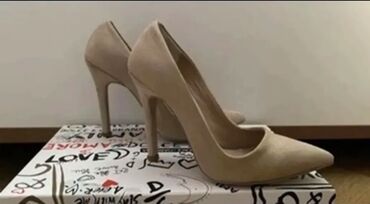 женские серебристые туфли: Tuflilər, Poppy, Ölçü: 38, Yeni