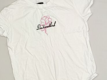 t shirty z czerwonem napisem: Sinsay, T-shirt damski, rozmiar S