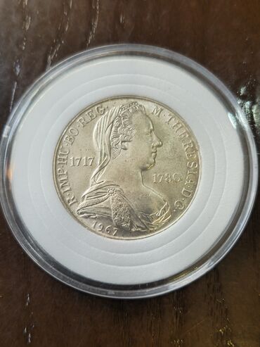 Sikkələr: Avusturya 25 Schilling 1967 Gümüş 0.800 Çəkisi 13 Çap 30 mm Qalınlığı