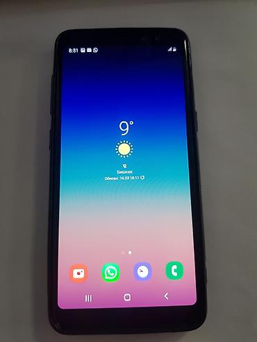 Samsung Galaxy A8 2018, Б/у, 32 ГБ, 2 SIM