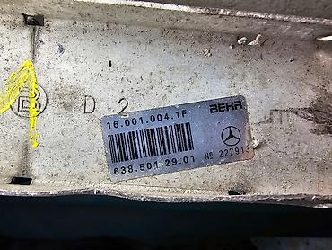 om6: Радиатор (интеркулер) охлаждения воздуха Mercedes-Benz Vito W638 — 7