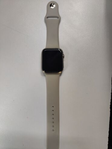 qadin saat: Новый, Смарт часы, Apple, цвет - Бежевый