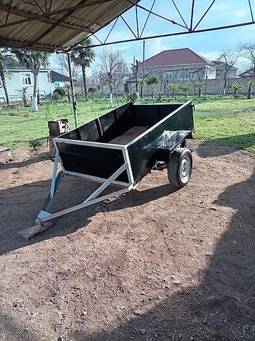 Qoşqular: Yükdaşıma qoşqusu – universal tək oxlu trailer - Güclü metal karkas — 9