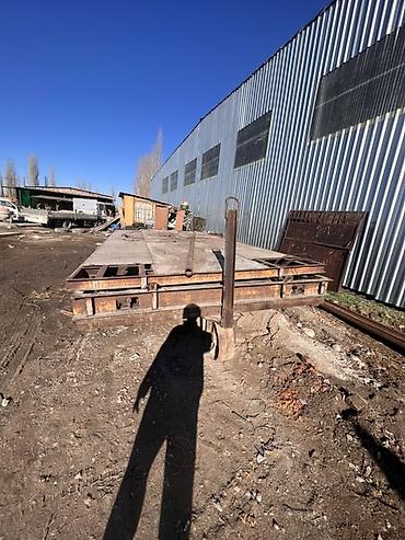 Тележки: Промышленная платформа на колёсах (металлическая тележка-платформа) — 8