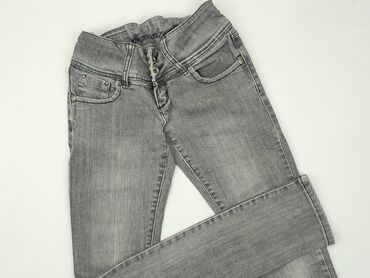 baggy grey jeans: Джинси, XS, стан - Хороший