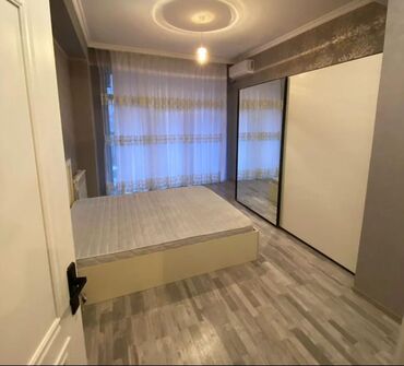 Uzunmüddətli kirayə mənzillər: 2 otaqlı, 12-ci mərtəbə, tam təmirli mənzil Tam əşyalı: kondisioner — 6