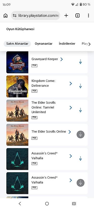 PlayStation kitabxanasında rəqəmsal oyunlar toplusu (PS4 və PS5 lalafo.az -da PlayStation kitabxanasında rəqəmsal oyunlar toplusu (PS4 və PS5