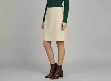 spódnice plisowane za kolano: Women`s skirt, size L