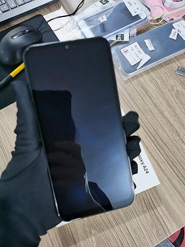 limitsiz wifi modem: Samsung Galaxy A24 4G, rəng - Qara, Barmaq izi — 1