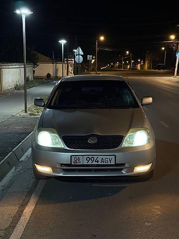 4 7: Toyota Corolla: 2002 г., 1.5 л, Автомат, Бензин, Седан — 10