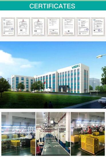 Digər: Профессиональная электробритва VGR В-306 Товар новый, в упаковке, ни — 11
