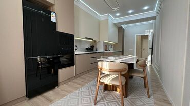 квартира ош долгосрочное: 3 комнаты, Риэлтор, С мебелью полностью