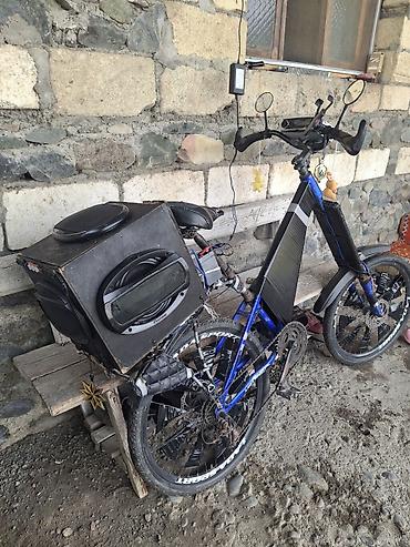 электро велосипед: Satır velosipet əla vəziyətdədi moped və mateskletlə də barter olunur — 2