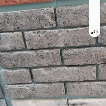 Digər bitirmə materialları: Kabançik fasad kərpiç Ağ və qəhvəyi tonlarda dekorativ kərpic-panellər — 13