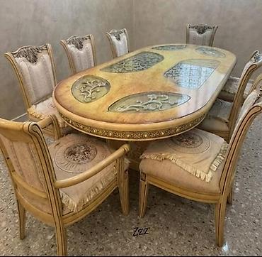 masa restoran: *500₼ MASA desti :-TƏCİLİ SATILIR*‼️ 8oturacaği var UNVAN:-yasamal — 1