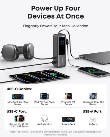 Digər: 🔷Yenidir, Bağlı qutuda satılır ✅ Anker firmasından 165W gücündə — 9