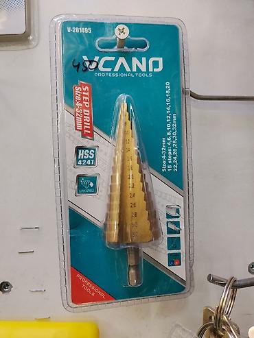 шарошка долото: Ступенчатое сверло VCANO (Professional Tools) - Модель: V-281495 - — 1