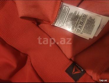 Kişi geyimləri: Svitşot, Reebok, M, rəng - Qırmızı — 3