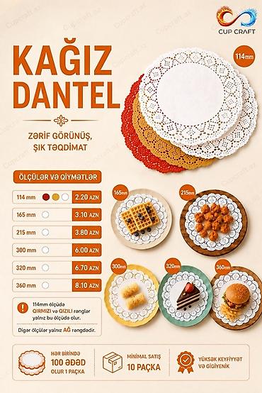 Qab-qacaq və mətbəx ləvazimatları: Qablaşdırma məhsulları 1) Qapaqlı Kraft Box - Material: kraft karton — 2