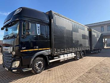 daf 2019: Продаю DAF 106 XF, ретарда, 120м3, оси SAF, сквозной проход — 10