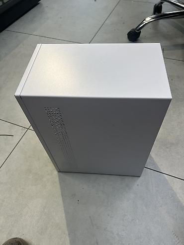 корпусы для компьютера: Компьютерный корпус (белый, Micro/mini‑tower) - Материал: сталь — 3
