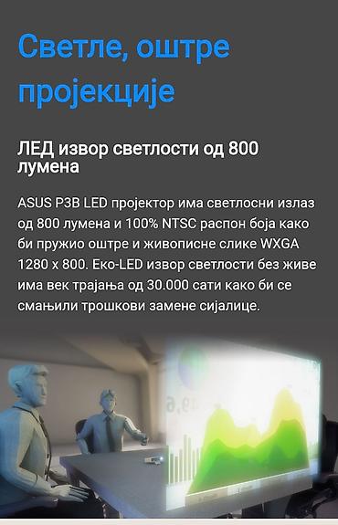 Projektori: "ASUS P3B"® Super Mobilni-Prenosivi LED Video Projektor – O R I G I N — 14