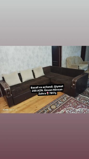 Çaydanlar: Künc divan, Parça