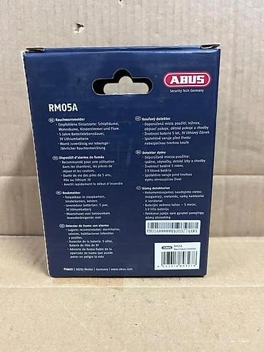 Oprema i sredstva za zaštitu: ABUS RM05A – detektor dima sa alarmom - Tip: optički (fotoelektrični) — 4