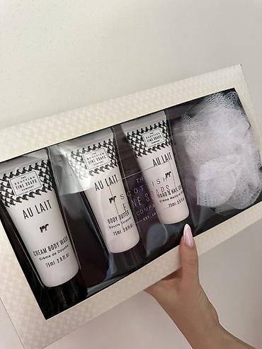 car wash: AU LAIT bədən qulluğu dəsti – The Scottish Fine Soaps Company Tərkib — 1