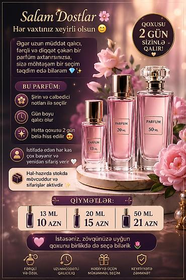Gözəllik və sağlamlıq: Şirin və cəlbedici notları ilə seçilən, fərqli və diqqətçəkən parfum — 1