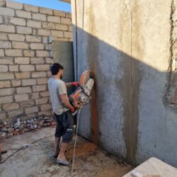 Beton işləri: Beton kəsmə beton deşmə xidməti Karot - HILTI DD 200 / 350 ilə 25 ° — 34