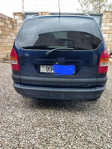 Opel: Opel Zafira: 1.8 l | 1999 il 381057 km Van/Minivan — 2