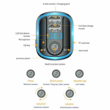 Digər avtoelektronika: Modulyator T829S led təzə! Karobkada! Qi̇ymət sondur!! Topdan və — 8