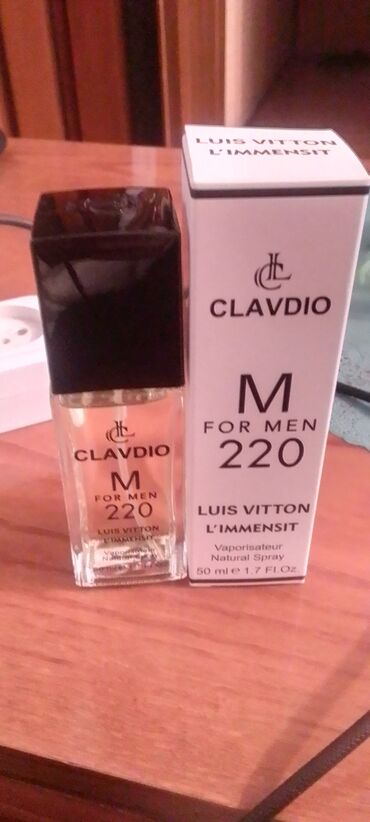 qarin piylerini eritmek üçün idman: Clavdio Louis Vuitton 50 ml Ərəb vatiant Qoxusuna baxılıb Upakovka