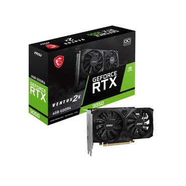 6 gb ram: Видеокарта MSI GeForce RTX 3050, 8 ГБ, Б/у