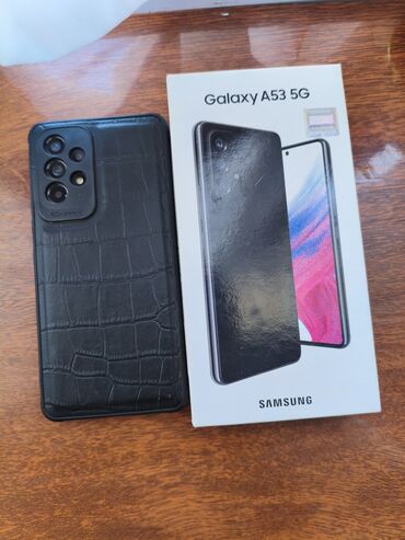 Samsung Galaxy A53 5G, 8 GB, rəng - Qara, Sənədlərlə