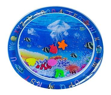 autic: BBO vodena podloga za igru (PPD-DZ) – Round Blue Jellyfish Šifra — 1