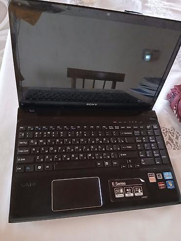 kredit noutbuk: Sony VAIO E Series noutbuk zapcas kimi satiram - Ekran: 15.5" (parlaq — 3