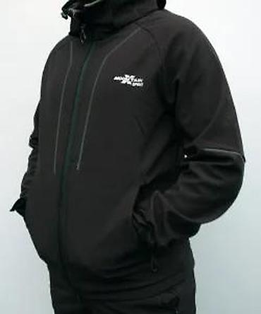 Jakne za prelazni period: Muška softshell jakna Mountain X Spirit – crna - Materijal: softshell — 13