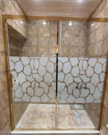 Duş kabinaları, arakəsmələr: Yeni Üstü açıq kabina, Düzbucaqlı, Pulsuz çatdırılma — 2