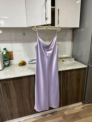 Вечерние платья: Вечерние и коктейльные платья — подборка 1) Лиловое атласное — 1