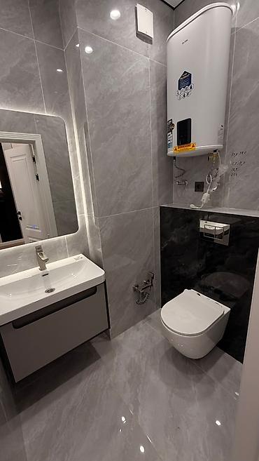Квартиры: 2 комнаты, 81 м², Джальская больница Элитка, 12 этаж, Дизайнерский ремонт — 10