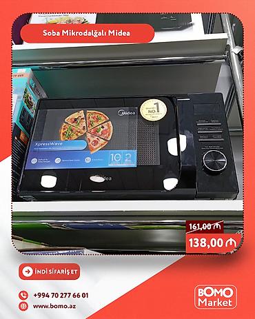 midea: 🔥 Soba Mikrodalğalı Midea AM720C2MV-B ✅ Marka: Midea ✅ Gücü: 700 Vatt — 1