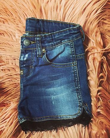 Джинсы и брюки: Yash:7-8(128) Brend:Zara kids Eni:60 Uzunluq:24 Material:Cotton — 4