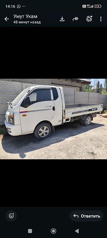 нарашку: Легкий грузовик, Hyundai, Стандарт, 2 т, Б/у — 2