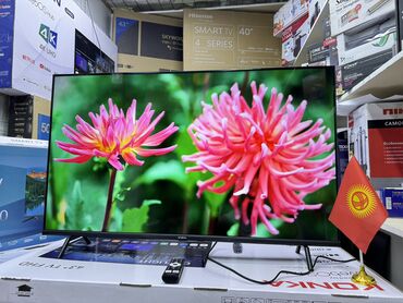 Телевизоры: Телик Телевизоры Ясин 43G11K Андроид гарантия 3 года, доставка — 24