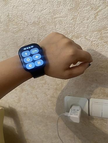 sato smart watch: Ağıllı saat – böyük tam ekran sensorlu displey, qara silikon qayış — 3