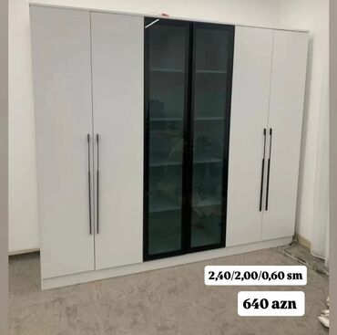 Tumbalar: Yeni, Açılan, 6 qapı Düz dolab, Qarderob, paltar dolabı, Azərbaycan