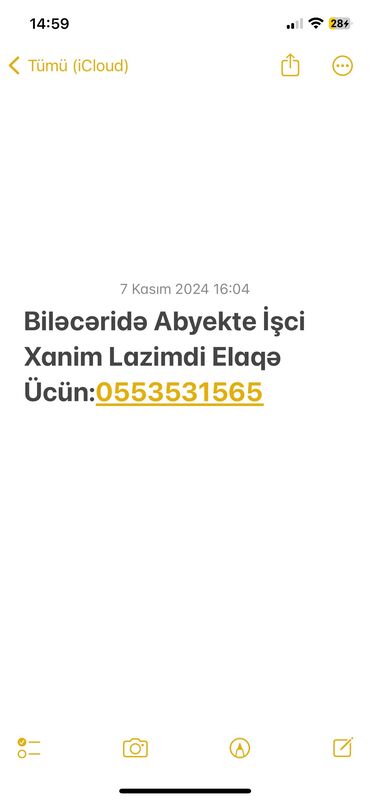 Ofisiantlar: Ofisiant tələb olunur, Pivə barı, Gündəlik ödəniş, 18-29 yaş, 1-2 illik təcrübə