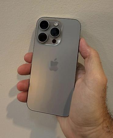 IPhone 15 Pro Макс (титан, серый) 256 Ге АКБ 82 телефон в идеальном at lalafo.kg IPhone 15 Pro Макс (титан, серый) 256 Ге АКБ 82 телефон в идеальном
